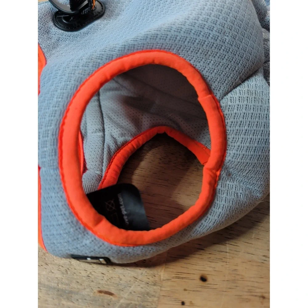 Truelove Dog Cooling Harness for Summer, Adjustable, XS, Gray & Orange